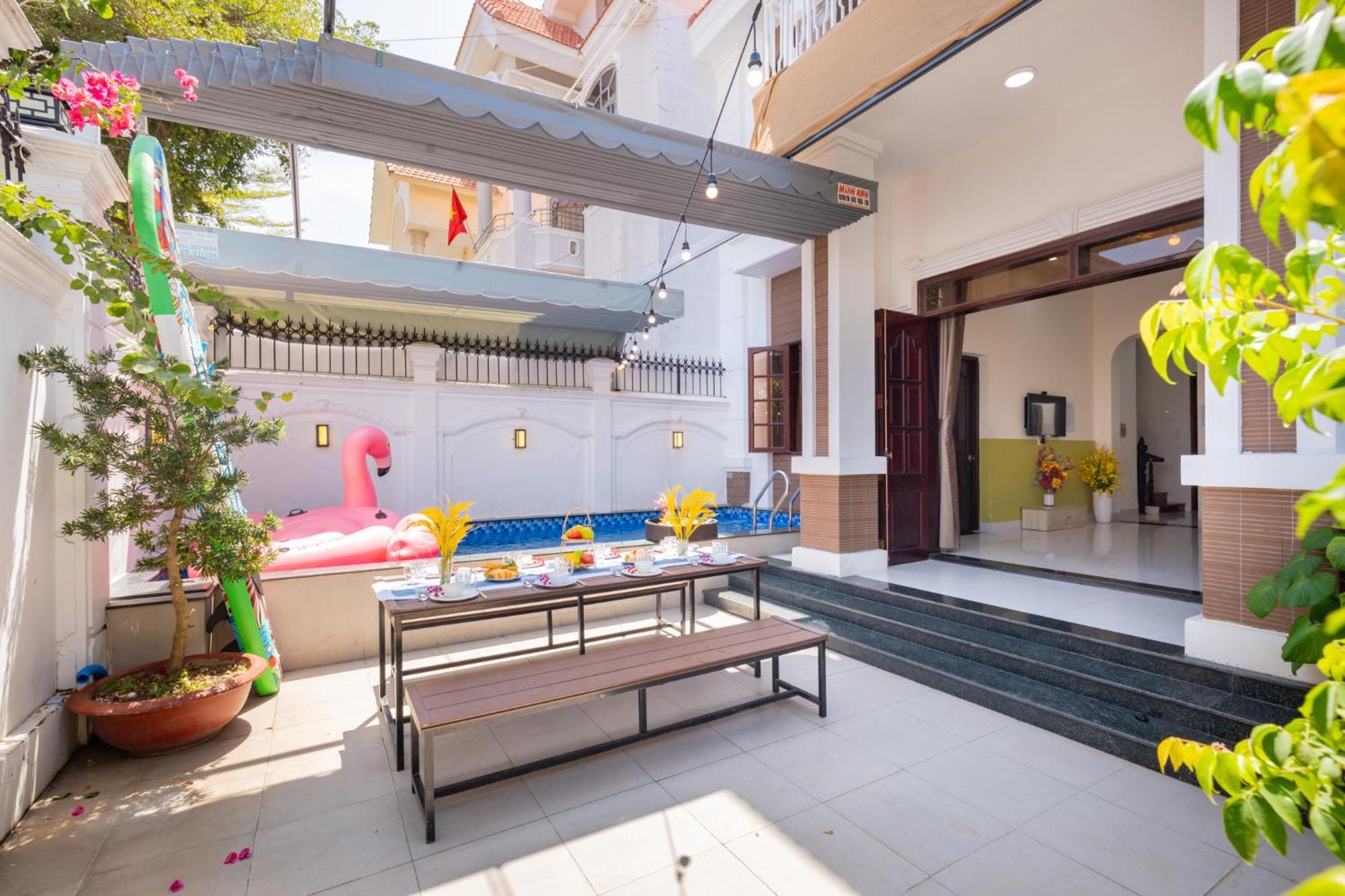 Hoang My Villa - 8 Phong Ngu Bai Sau - Free Bida Karoke Βουνγκ Τάου Εξωτερικό φωτογραφία